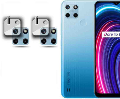 XAZE Back Camera Lens Glass Protector for REALME C25Y(Pack of: 2)