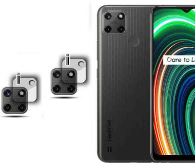 XAZE Back Camera Lens Glass Protector for REALME C25Y(Pack of: 2)