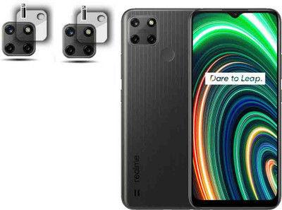XAZE Back Camera Lens Glass Protector for REALME C25Y(Pack of: 2)