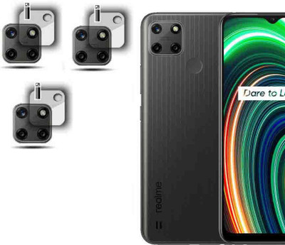 XAZE Back Camera Lens Glass Protector for REALME C25Y(Pack of: 3)