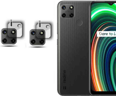 XAZE Back Camera Lens Glass Protector for REALME C25Y(Pack of: 2)