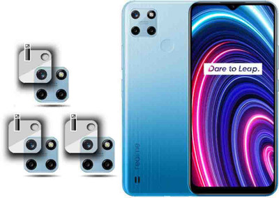 XAZE Back Camera Lens Glass Protector for REALME C25Y(Pack of: 3)