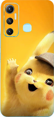 AsSkin Infinix Hot 11, infinix hot 11, Infinix Hot 11 Mobile Skin(Ultra Super Baby Pikachu Skin With High Matte Finish.)