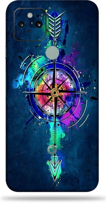 Satisfactory Google Pixel 5 Mobile Back Skin. Mobile Skin(Multicolor)