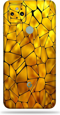 Satisfactory Google Pixel 5 Mobile Back Skin Mobile Skin(Multicolor)