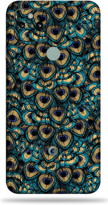 Satisfactory Google Pixel 5 Mobile Back Skin Mobile Skin(Multicolor)