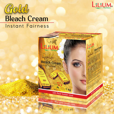 LILIUM Herbal Gold Instant Fairness Bleach Cream(1 kg)