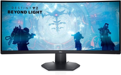 DELL S-Series 34 inch Curved WQHD LED Backlit VA Panel Gaming Monitor (S3422DWG)  (Response Time: 1 ms)