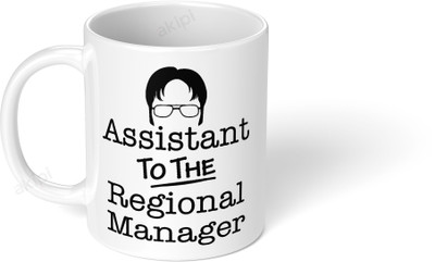 Akipi Assistant to the regional manager – the office ARM189 Ceramic Coffee Mug(325 ml)