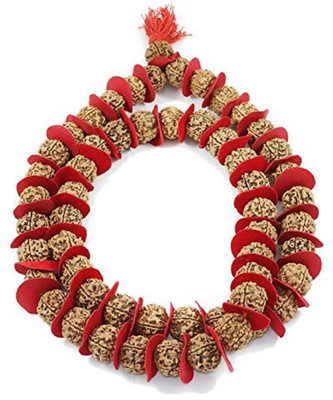 OM SHIV ENTERPRISE Rudrakash Mala Garnet Stone Necklace