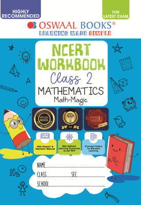 Oswaal NCERT Workbook Mathematics (Math Magic) Class 2 (For Latest Exam)(Paperback, Oswaal Books)