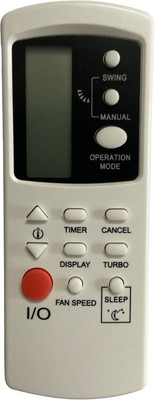 SHIELDGUARD AC Remote Control Compatible for  AC Haier Remote Controller(White)