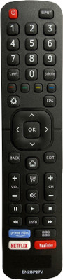 SHIELDGUARD Remote Compatible for  LED TV Remote Control with Netflix & YouTube functions VU Remote Controller(Black)