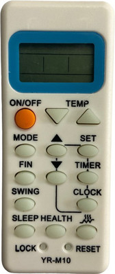 SHIELDGUARD AC Remote Control Compatible for  AC Kelvinator Remote Controller(White)