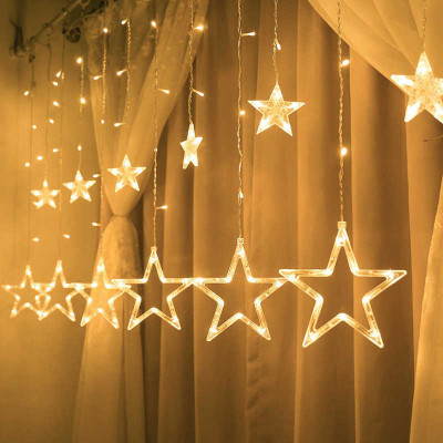 EASE LITE 140 LEDs 5.08 m Gold Flickering Star Rice Lights(Pack of 1)