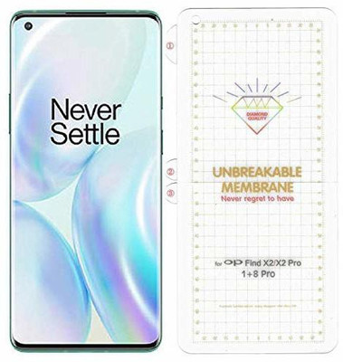 Donald Edge To Edge Tempered Glass for OnePlus 8(Pack of 1)