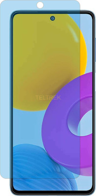 TELTREK Tempered Glass Guard for SAMSUNG GALAXY M52 5G (Impossible UV AntiBlue Light)(Pack of 1)
