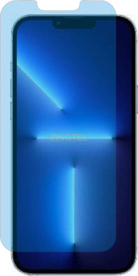 ZINGTEL Tempered Glass Guard for I PHONE 13 PRO (Impossible UV AntiBlue Light)(Pack of 1)