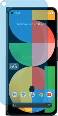 ZINGTEL Tempered Glass Guard for GOOGLE PIXEL 5A5G (Impossible UV AntiBlue Light)(Pack of 1)