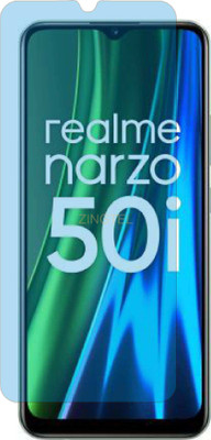 ZINGTEL Tempered Glass Guard for REALME NARZO 50i RMX3431 (Impossible UV AntiBlue Light)(Pack of 1)