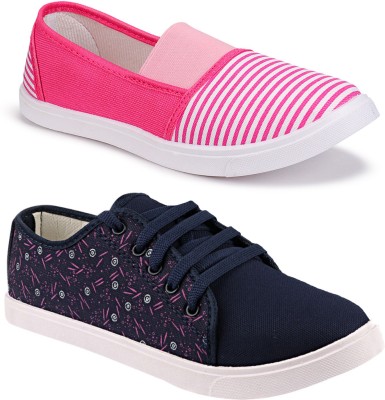 rsp Sneakers For Women(Blue, Pink , 7)