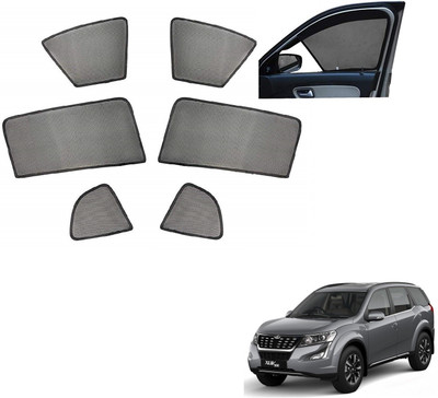 AuTO ADDiCT Side Window, Rear Window Sun Shade For Mahindra XUV 500(Black)