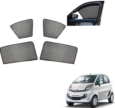 AuTO ADDiCT Side Window, Rear Window Sun Shade For Tata Nano(Black)