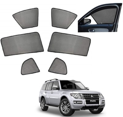 AuTO ADDiCT Side Window, Rear Window Sun Shade For Mitsubishi Pajero Sport(Black)