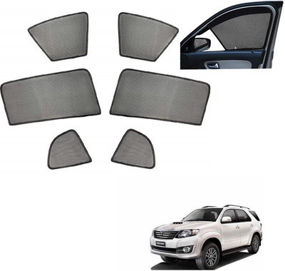 AuTO ADDiCT Side Window, Rear Window Sun Shade(Black)