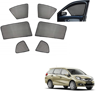 AuTO ADDiCT Side Window, Rear Window Sun Shade For Honda Mobilio(Black)