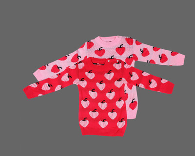 ANIXA Printed Round Neck Casual Baby Boys & Baby Girls Multicolor Sweater