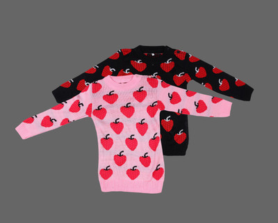 Fit N Fame Printed Round Neck Casual Baby Boys & Baby Girls Multicolor Sweater