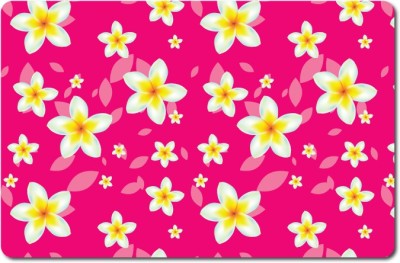 Nourish Rectangular Pack of 6 Table Placemat(Peach, Pink, Yellow, White, PVC)