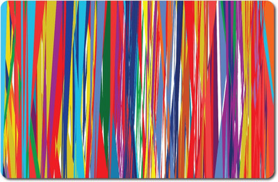 Nourish Rectangular Pack of 6 Table Placemat(Multicolor, PVC)