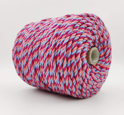 Ananta Pink/Peach/Sky Thread(100 m Pack of1)