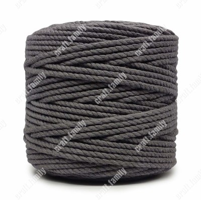 Bobbiny Dark Grey Thread(100 m Pack of1)