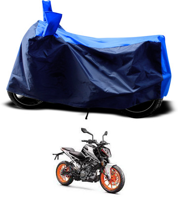 PAGORA Two Wheeler Cover for KTM(200 Duke, Blue)