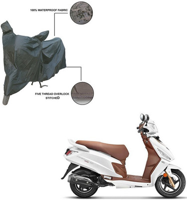 Pop Shade Two Wheeler Cover for Hero(Maestro Edge 125, Grey)