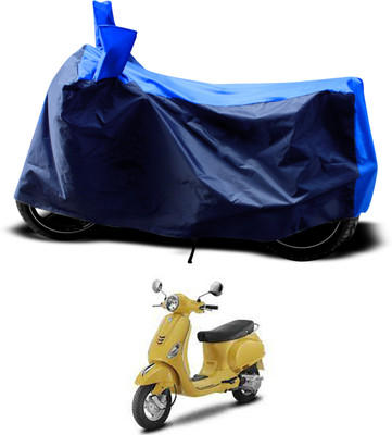 PAGORA Two Wheeler Cover for Piaggio(Vespa LX 125, Blue)