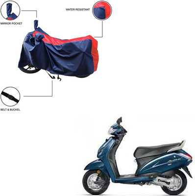 Pop Shade Two Wheeler Cover for Honda(Activa 4G, Red)