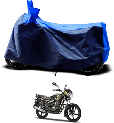 PAGORA Two Wheeler Cover for Bajaj(Discover 100 DTS-i, Blue)