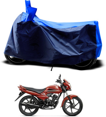 PAGORA Two Wheeler Cover for Honda(Dream Yuga, Blue)