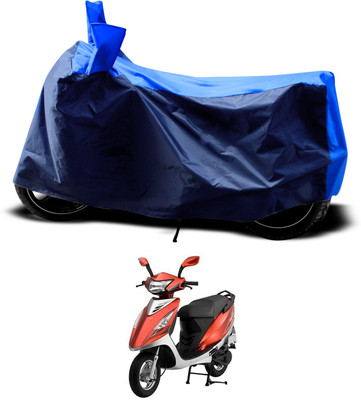 PAGORA Two Wheeler Cover for TVS(Scooty Streak, Blue)