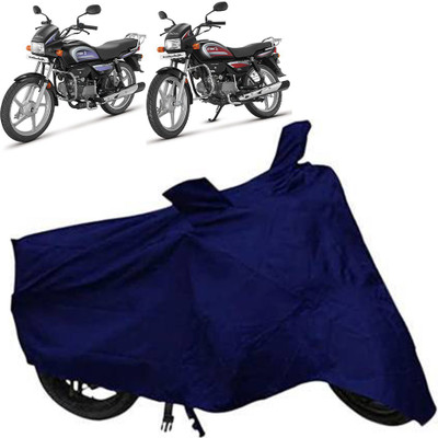 st enterprises Two Wheeler Cover for Hero(Splendor, Blue)