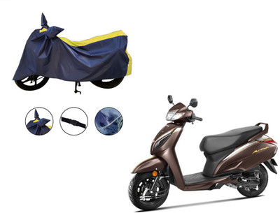 Pop Shade Two Wheeler Cover for Honda(Activa 6G, Yellow)