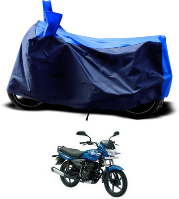 PAGORA Two Wheeler Cover for Bajaj(Platina 100 DTS-i, Blue)