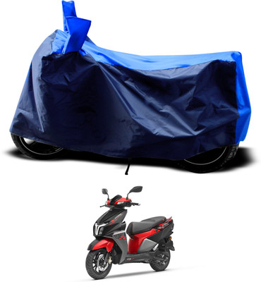 PAGORA Two Wheeler Cover for TVS(NTORQ, Blue)