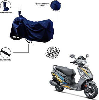 Pop Shade Waterproof Two Wheeler Cover for Hero(Maestro Edge, Blue)