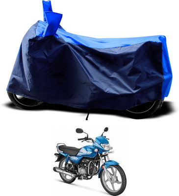 PAGORA Two Wheeler Cover for Hero(HF Deluxe, Blue)