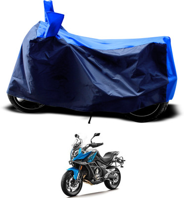 PAGORA Two Wheeler Cover for CFMoto(650MT, Blue)
